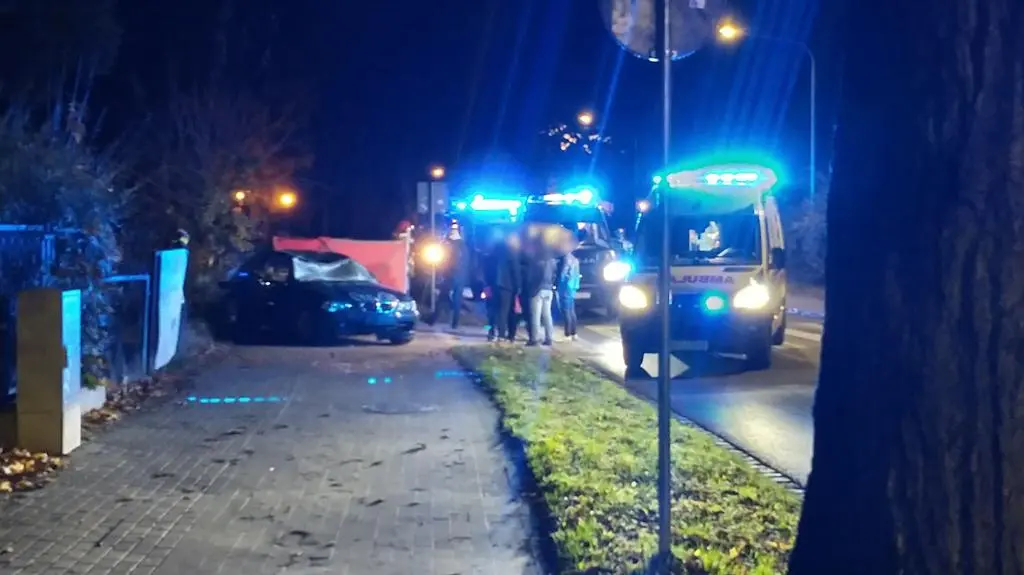 Wypadek w Słupsku