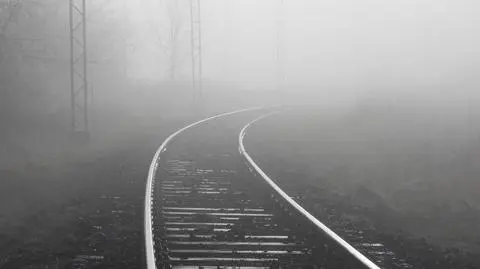 Mgła, przymrozek i słońce