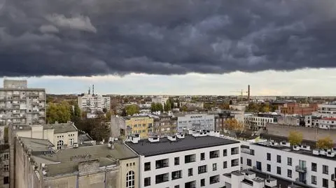 Front atmosferyczny w Łodzi 