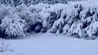 Zima w Sanoku (Podkarpackie)