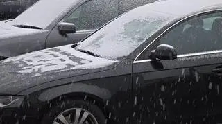 Pierwszy śnieg, Oleszna (Dolnośląskie)