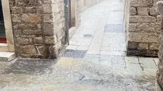 Split po ulewie, Chorwacja