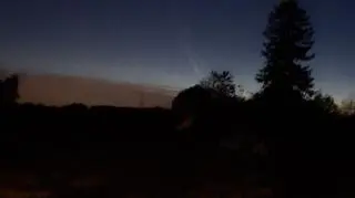 Kometa widoczna nad Polską, Jarząbkowice (Śląskie)