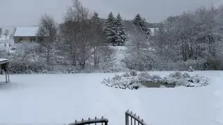 Opady śniegu na Pomorzu Zachodnim