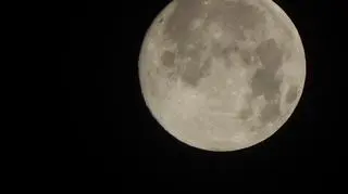 Pełnia księżyca w Ustce