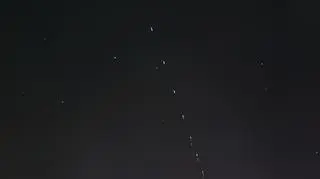 Starlinki nad Wałczem (Zachodniopomorskie)
