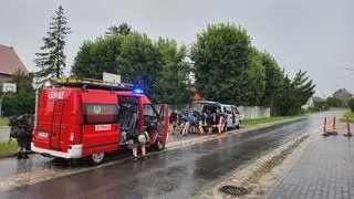  Ewakuacja obozu harcerskiego w gminie Widuchowa
