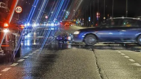 Zdarzenie drogowe z udziałem motocyklisty, Warszawa