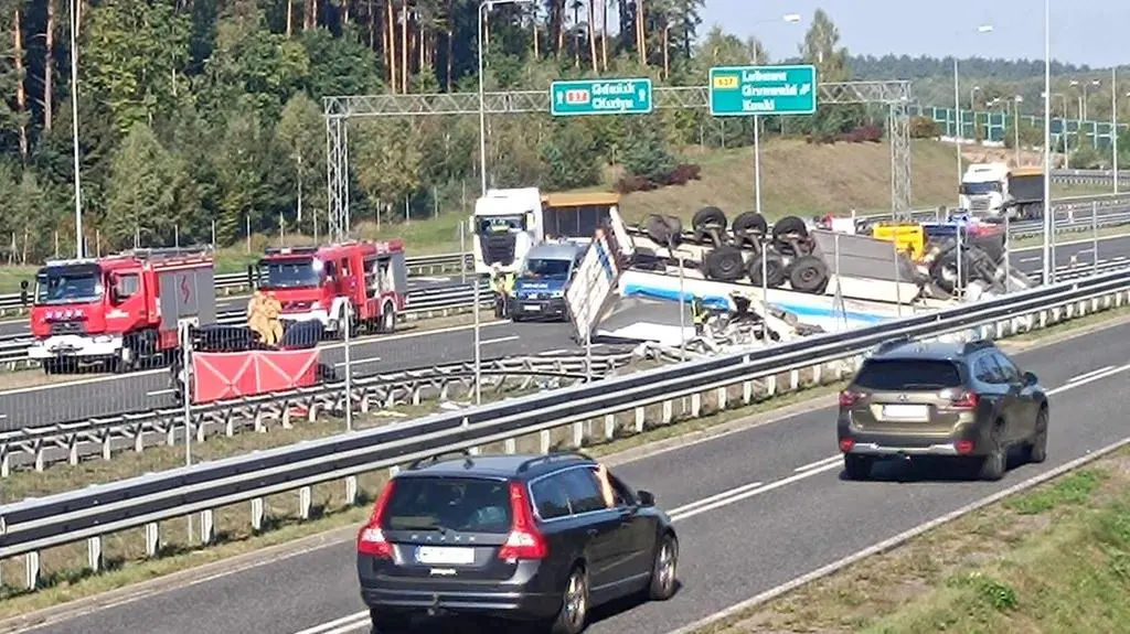 Wypadek na S7