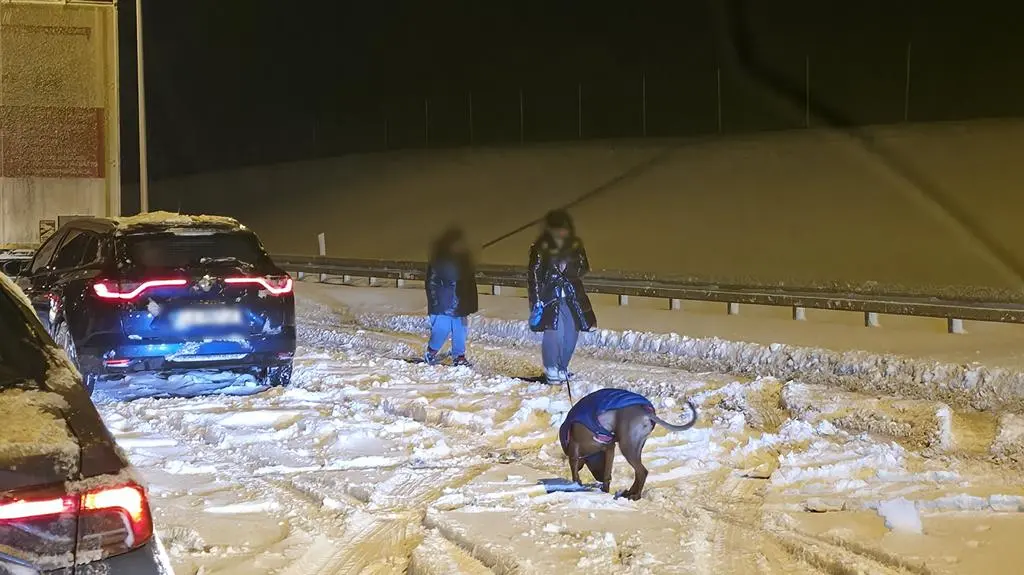 Zablokowana trasa S7