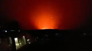 Erupcja wulkanu Erte Ale w Etiopii (2.12.2024)