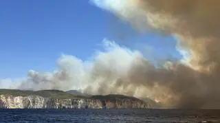 Pożar na Zakynthos