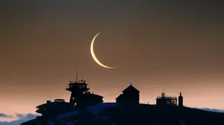 Wschód Księżyca - Śnieżka, Karkonosze 25.05.2025