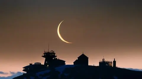 Wschód Księżyca - Śnieżka, Karkonosze 25.05.2025