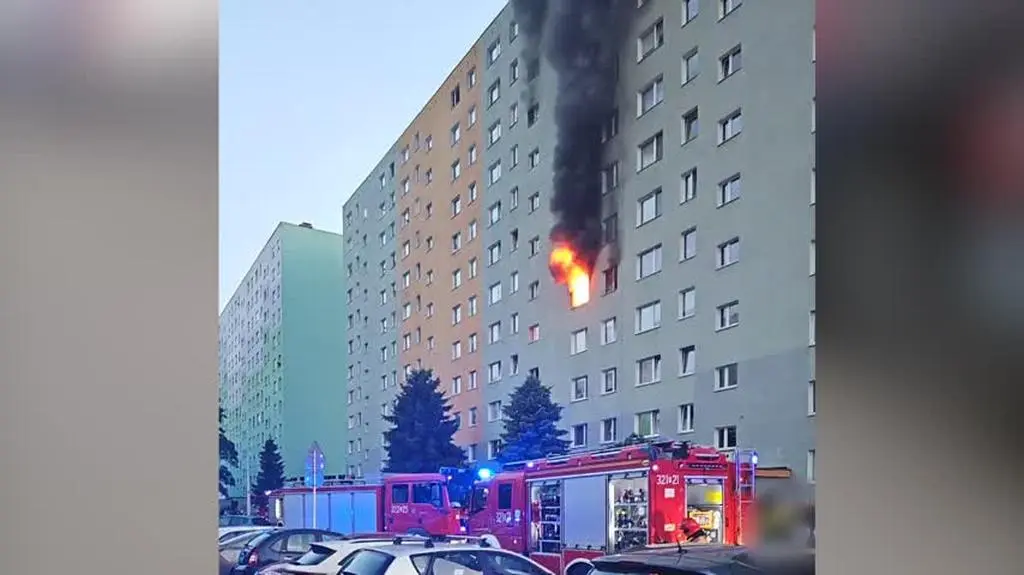 Pożar w Rzeszowie
