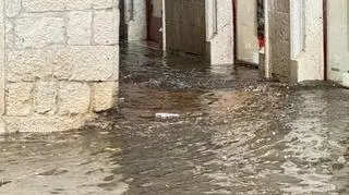 Split po ulewie, Chorwacja