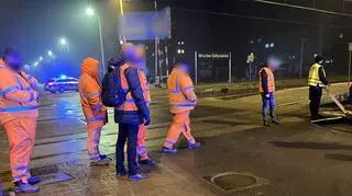 Pociąg wykoleił się we Wrocławiu