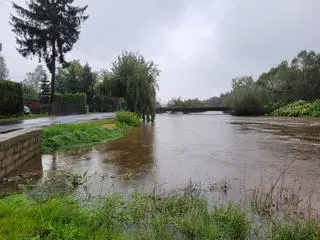 Sytuacja powodziowa w Jeleniej Górze (14.09.2024)