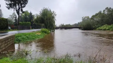 Aktualna sytuacja powodziowa w Jeleniej Górze (14.09.2024)