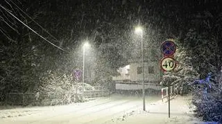 Zima w Brzezince (Małopolskie)