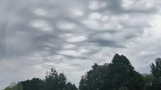 Chmury nad Białymstokiem 