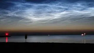 Obłoki srebrzyste, Ustka (Pomorskie)