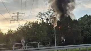 Pożar w Warszawie