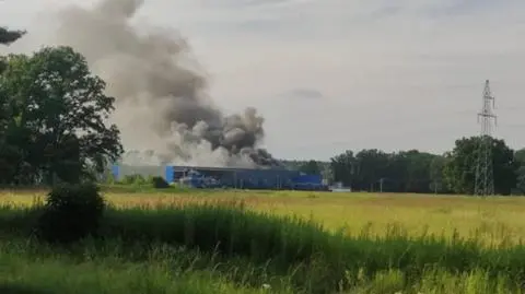 Pożar w Bukowicach