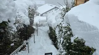 Powrót zimy w Szwajcarii 