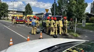 Kolizja w Radomiu