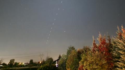"Kosmiczny pociąg" znów nad Polską. A to nie koniec atrakcji