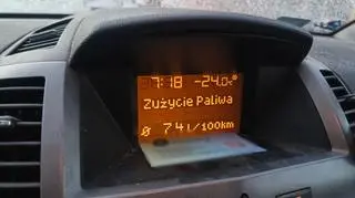 Temperatura, Bieszczady