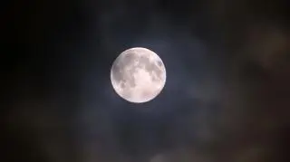 Ostatnia Pełnia w 2025 roku tylko zza chmur