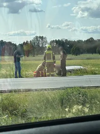 Śmiertelne potrącenie rowerzysty, Strachówka