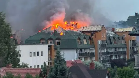 Pożar w Ząbkach