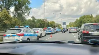 Wypadek na Wisłostradzie (Warszawa)