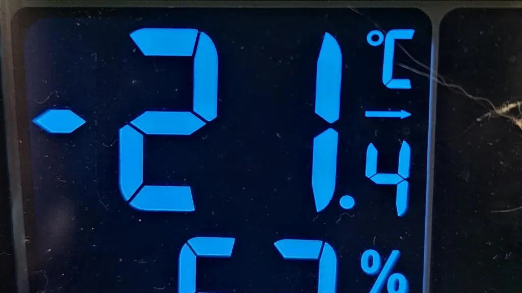 Poniżej -20 stopni. Pokazujecie, jak zimno jest u was