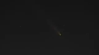 Kometa nad Warszawą