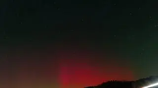 Zorza Polarna nad Barczewem