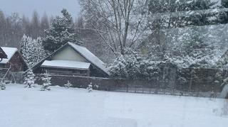 Zima w Pierkunowie na Mazurach