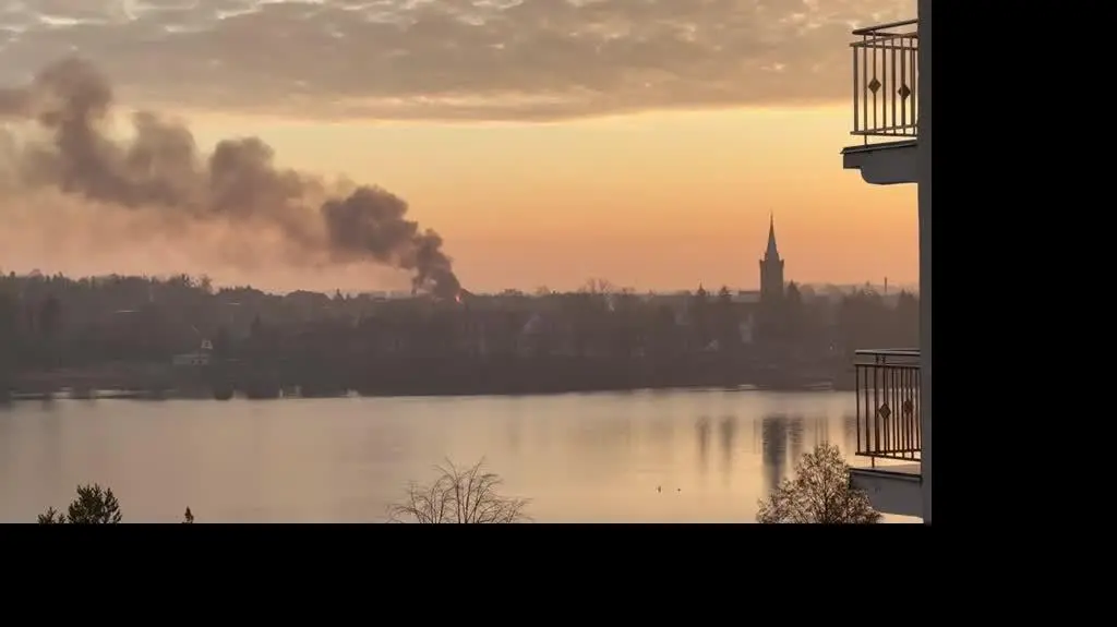 Pożar w Mikołajkach 