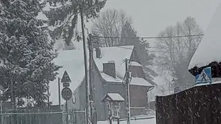 Zima w Ostrowsku koło Nowego Targu