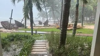 Cyklon na Mauritiusie