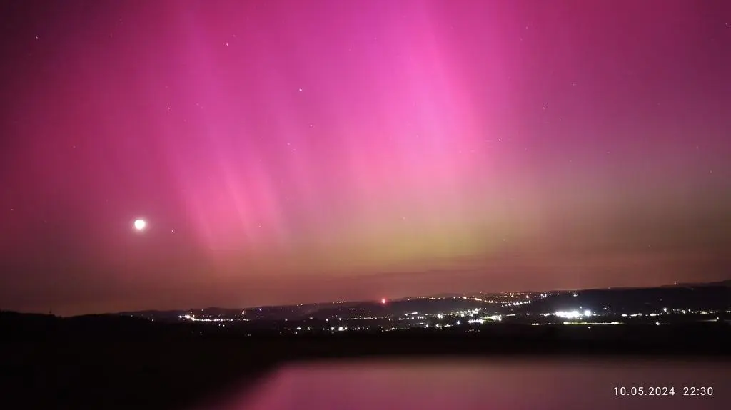 Zorza nad Gorlicami
