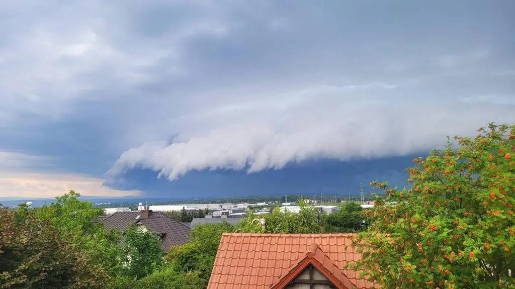 Burza w Krakowie