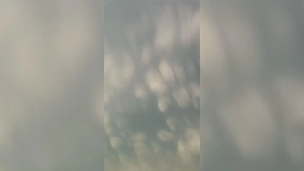 Chmury mammatus, Białystok