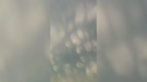 Chmury mammatus, Białystok