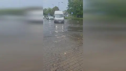 Deszcz, Warszawa 