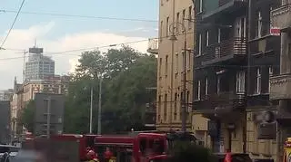 Pożar mieszkania w Katowicach 