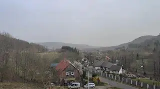 Pył w Jedlinie-Zdroju, powiat wałbrzyski (Dolnośląskie)